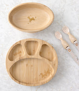 Bambukinis prilimpantis dubenėlis